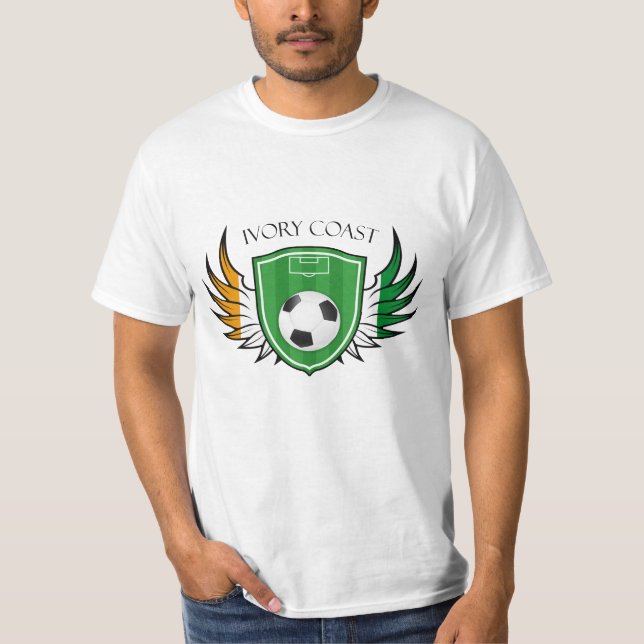 Camiseta Futebol da bola de futebol da Costa do Marfim (Frente)