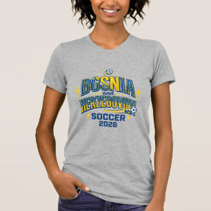 Camiseta Futebol da Bósnia e Herzegovina 2026 Futebol Negri