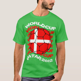 Camiseta Futebol da Dinamarca