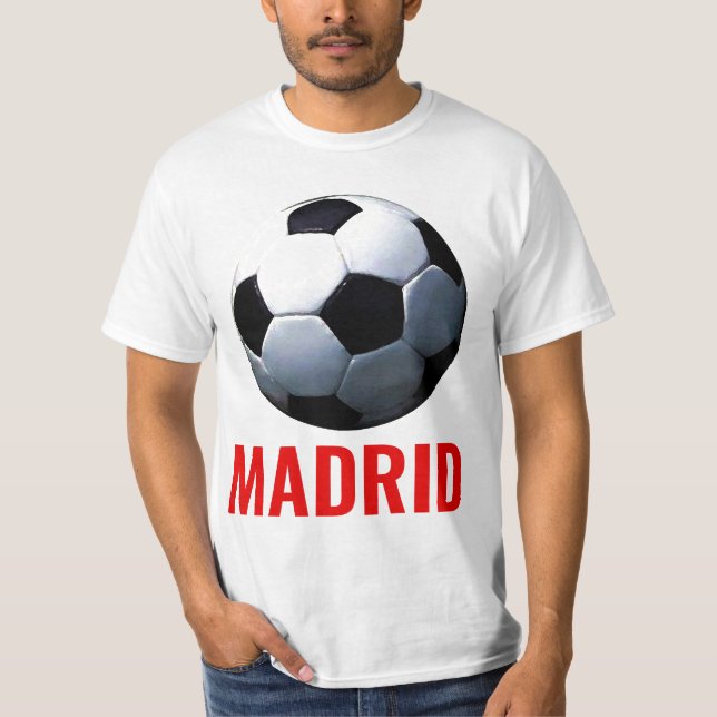 Camiseta Futebol da Espanha de Madrid (Frente)