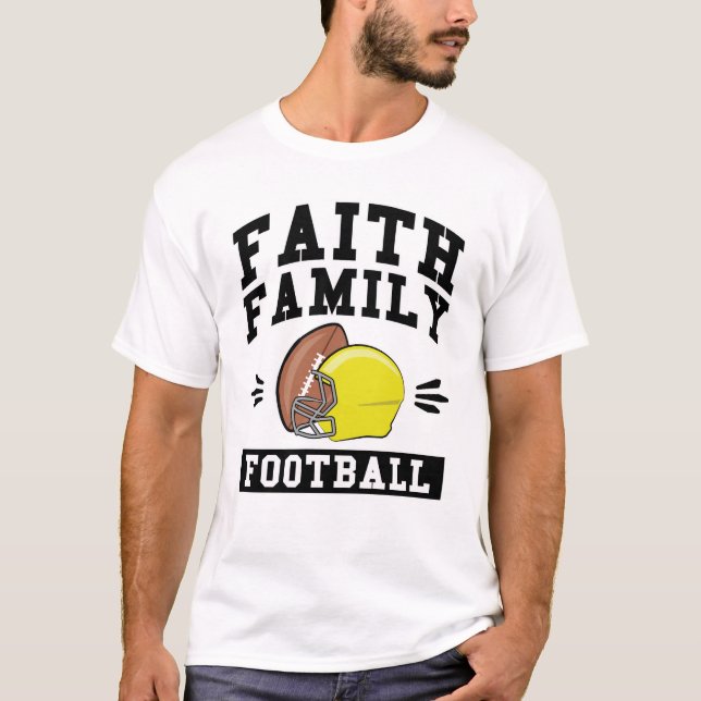 Camiseta Futebol da Família Fé (Frente)