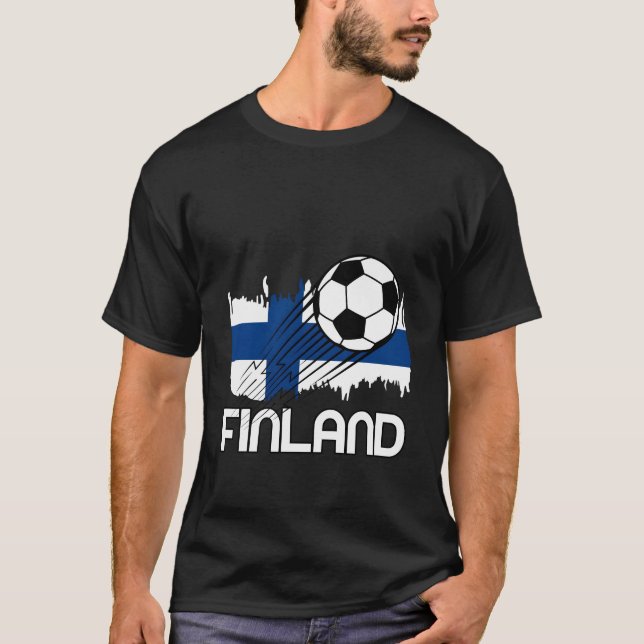 Camiseta Futebol da Finlândia (Frente)