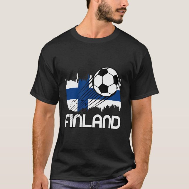 Camiseta Futebol da Finlândia (Frente)