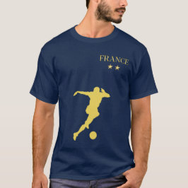 Camiseta Futebol da França - Nome e número personalizados