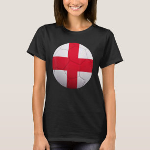 Camiseta Futebol da Inglaterra - Bandeira da Inglaterra