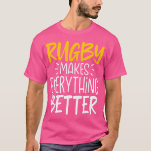 Camiseta Futebol da Liga de Rugby torna tudo melhor