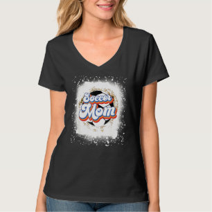 Camiseta Futebol da mãe Dia de as mães de Leopardo sangrado