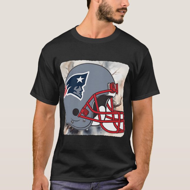 Camiseta Futebol da New England (Frente)