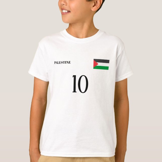 Camiseta Futebol da Palestina (Frente)