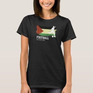 Camiseta Futebol da Palestina - Bandeira do Futebol