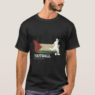 Camiseta Futebol da Palestina - Bandeira do Futebol
