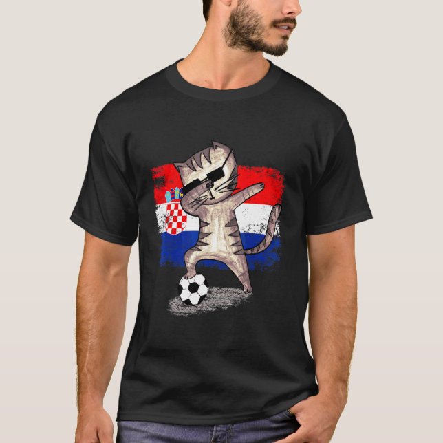 Camiseta Futebol da seleção croata de futebol (Frente)