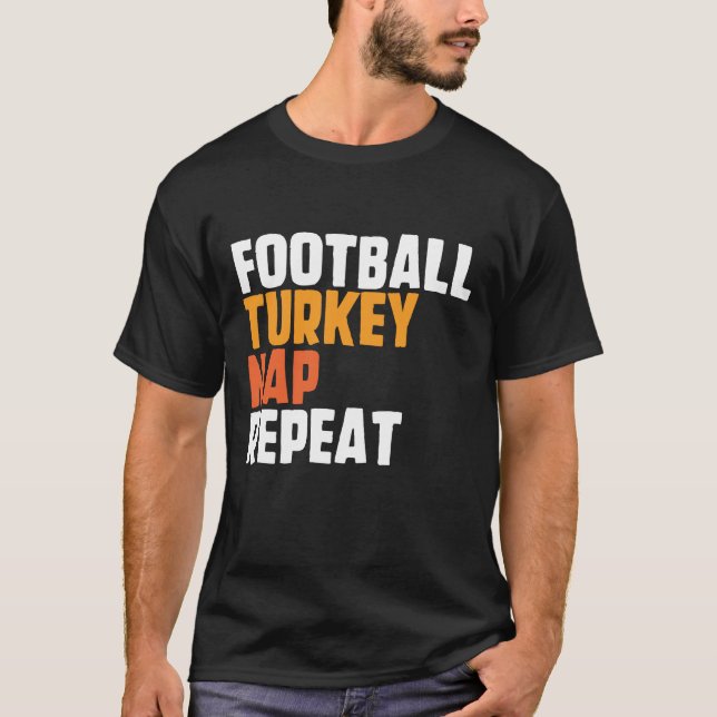 Camiseta Futebol da Turquia - Repito Dia de Ação de Graças (Frente)