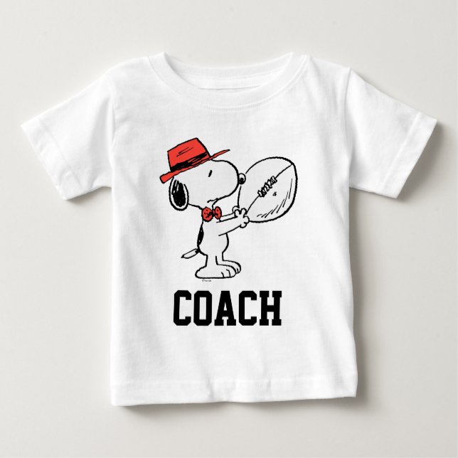Camiseta Futebol da Varsity Snoopy (Frente)