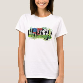 Camiseta Futebol das mulheres dos EUA