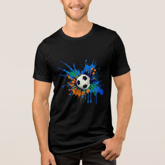 Camiseta Futebol de abertura de cores