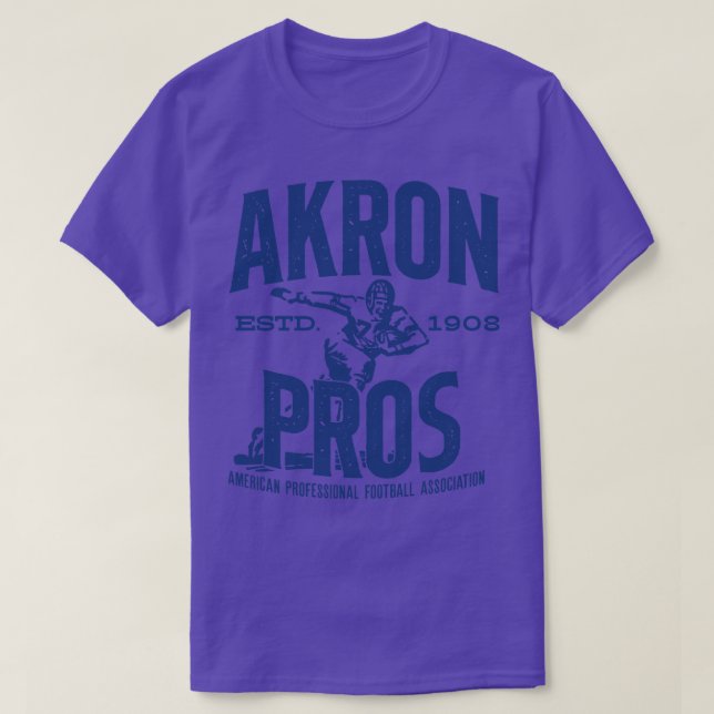 Camiseta Futebol de Akron Pros (Frente do Design)