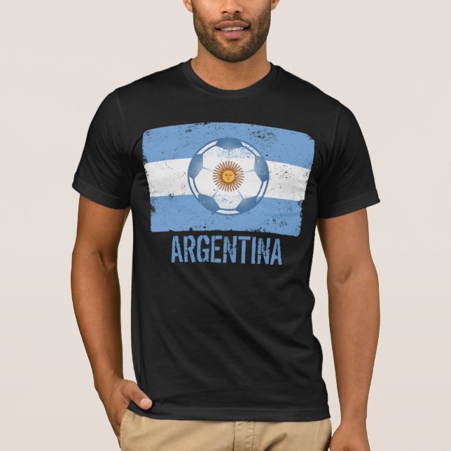 Camiseta Futebol de Argentina (Frente)
