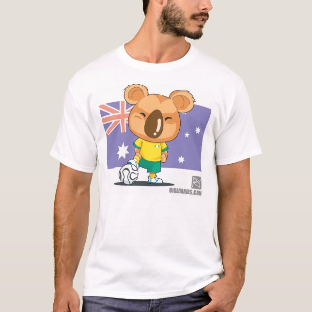 Camiseta Futebol de Austrália (Frente)