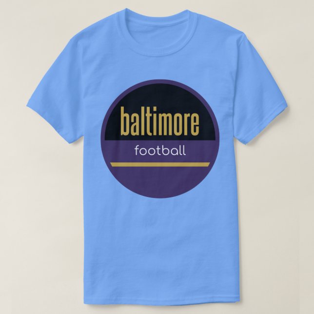 Camiseta Futebol de Baltimore (Frente do Design)