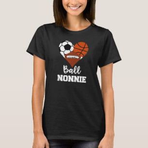 Camiseta Futebol de basquete de Nonnie Heart