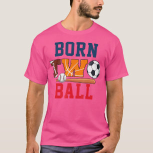 Camiseta Futebol de basquete de Segundo de Bola nascer Dois