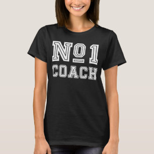 Camiseta Futebol de basquetebol treinador nº 1