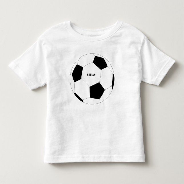 Camiseta Futebol de bola de futebol personalizado (Frente)
