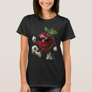 Camiseta Futebol de Cereja