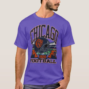 Camiseta Futebol de Chicago - Legado Vintage Gridiron Cub S