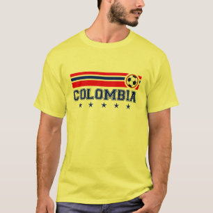 Camiseta Futebol de Colômbia