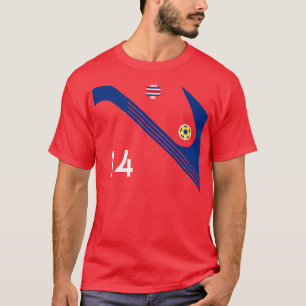 Camiseta Futebol de Costa Rica da equipe