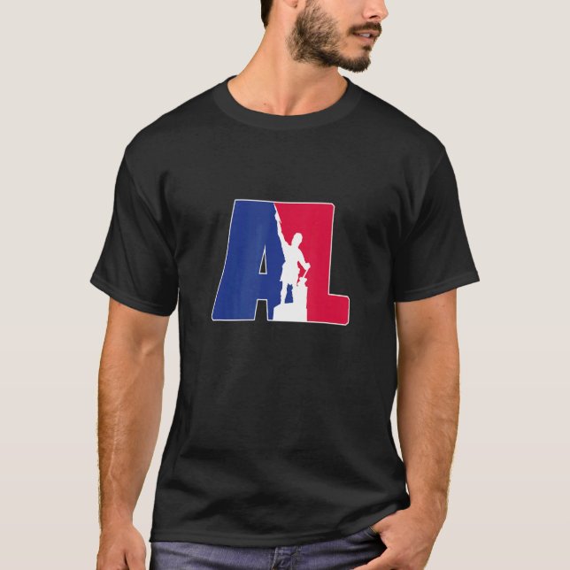 Camiseta Futebol de Deus vulcano do estado do Alabama (Frente)