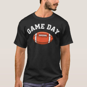 Camiseta Futebol de Dia de Jogo Estilo Vintage Fã Esportes