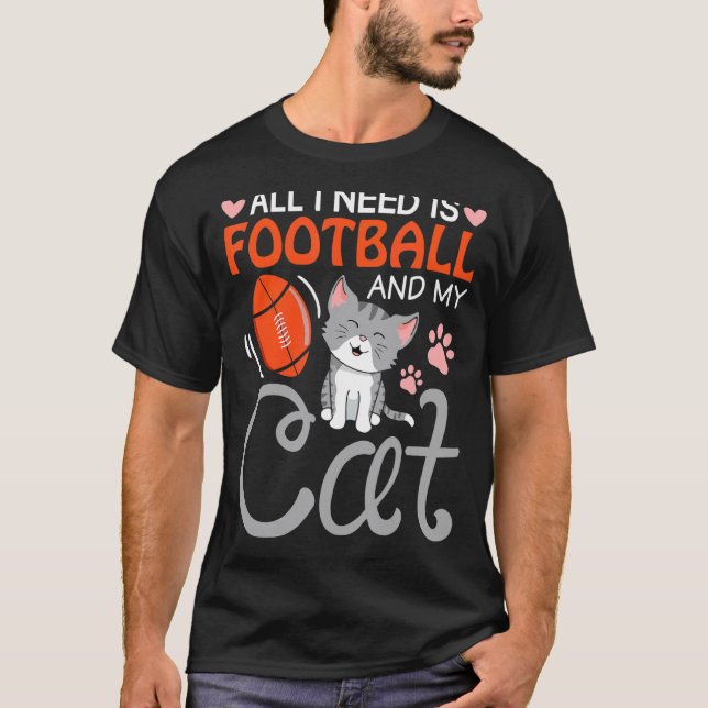 Camiseta Futebol de Domingo O Que Eu Preciso É Futebol E Me (Frente)