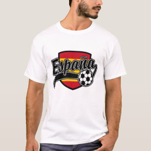 Camiseta Futebol de Espana