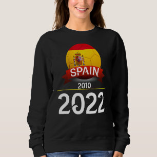 Camiseta Futebol De espanha Com Anos De Taça Para Fa De Fut