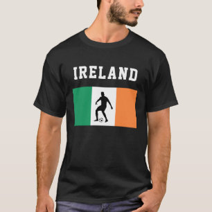 Camiseta Futebol de futebol Fan Irlanda Bandeira irlandesa