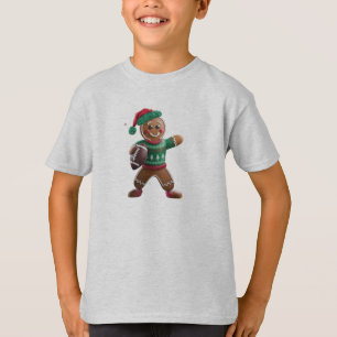 Camiseta Futebol de Gingerbird Homem de futebol - Ugly C