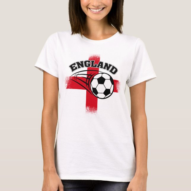 Camiseta Futebol de Inglaterra (Frente)