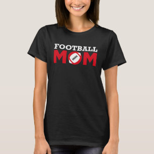 Camiseta Futebol de mamãe americano Dia de Jogo de Mulheres