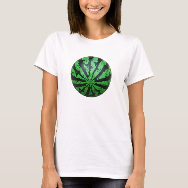 Camiseta Futebol de melancia / bola de futebol (Frente)