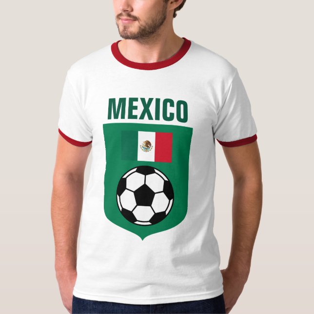 Camiseta Futebol de México (Frente)