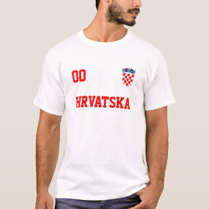 Camiseta Futebol de nome e número da Croácia Jersey