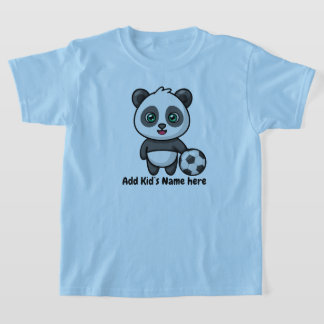 Camiseta Futebol de Panda Cachorro