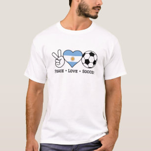 Camiseta Futebol de paz Argentina masculino