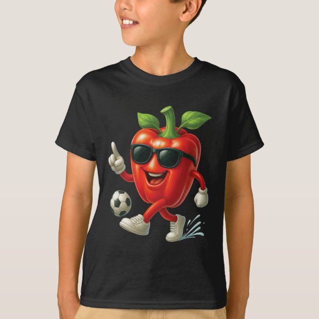 Camiseta Futebol de Pimentão (Frente)