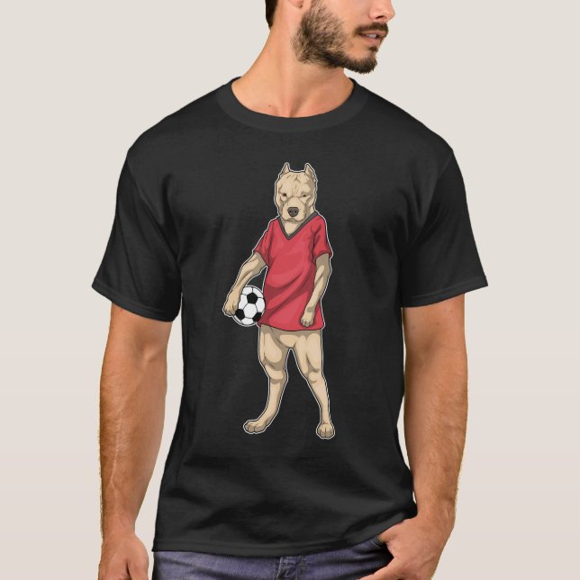 Camiseta Futebol de Pitbull (Frente)