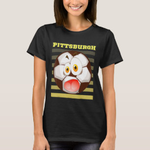 Camiseta Futebol de Pittsburgh Pgh Pa Jogo Esportivo