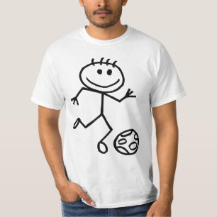 Camiseta Futebol de Stickman